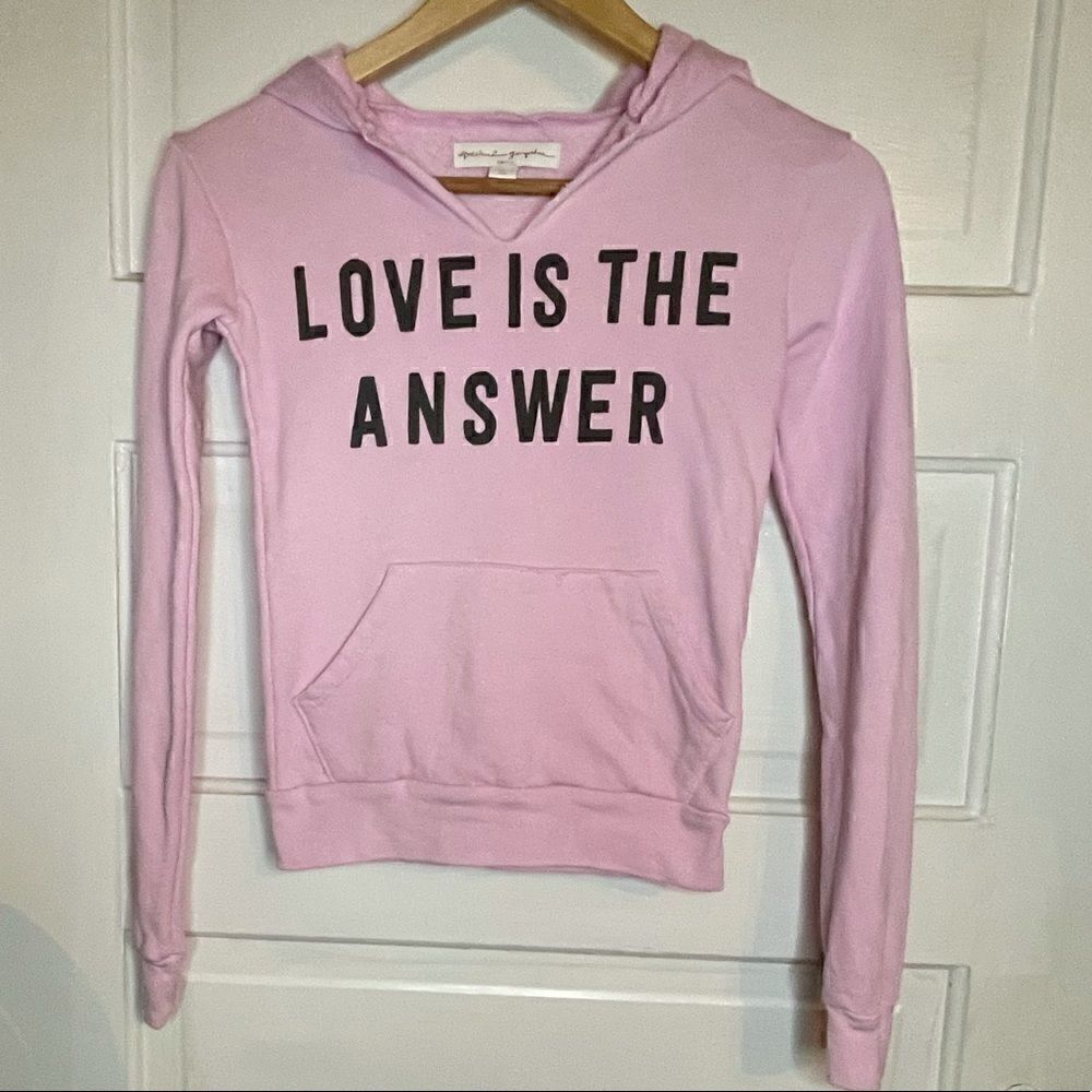 SpiritualāGangsterāLoveāisātheāAnswerāHoodie